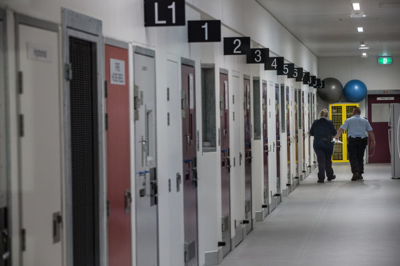 The Olearia Unit at Barwon Prison.