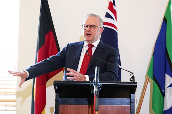 Prime Minister Anthony Albanese. 