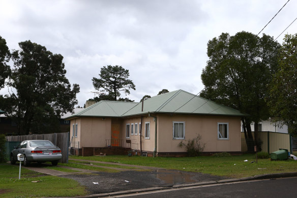 The house where Mahmoud Hrouk was killed in May, 2015.