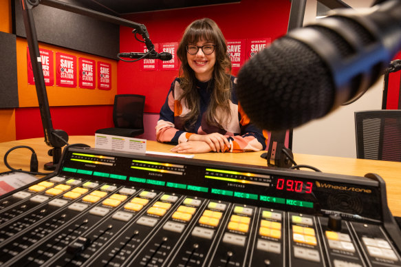 Ruby Smith, general manager of youth-oriented Melbourne community radio station SYN 90.7FM.