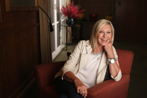 Olivia Newton-John won four Grammy awards.