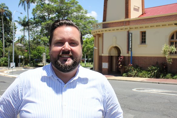 Brisbane City Council Labor leader Jared Cassidy.