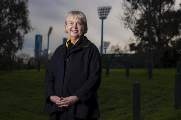 Peggy O’Neal, Richmond football club president.