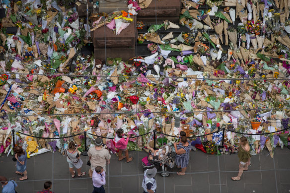 The story of the Bourke Street massacre revealed itself in unexpected ways at tribute sites throughout the city.