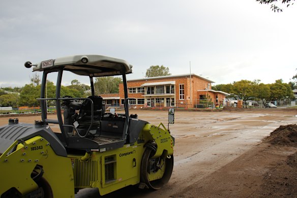 Bowling week at Grange Bowls Club has been demolished for a $2.5 million renovation. 