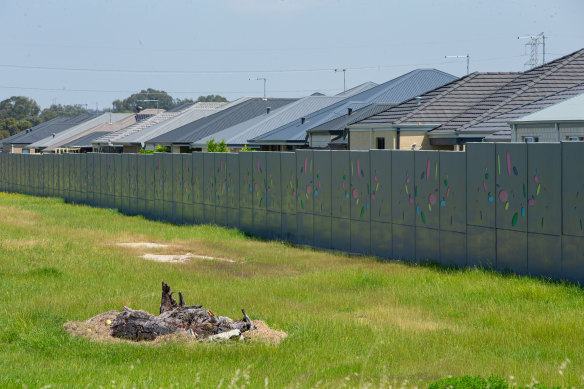 Iluma Estate in Bennett Springs is largely devoid of trees.