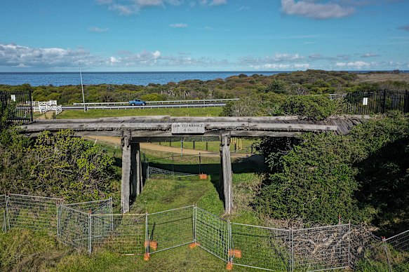 The viaduct bridge in Kilcunda fell into abandoned and will be destroyed. 
