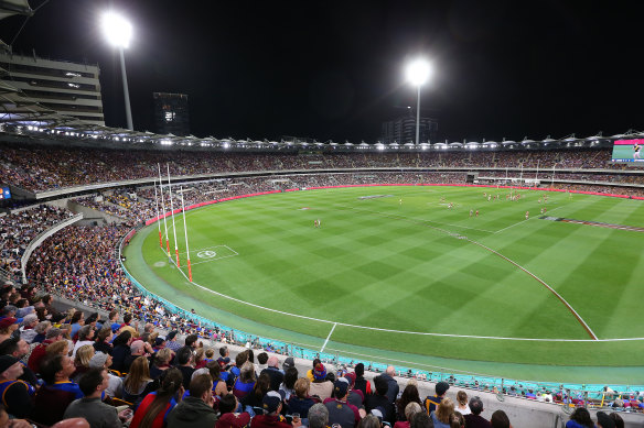 The Suns and Lions will be part of the bid to bring the grand final to the Gabba.
