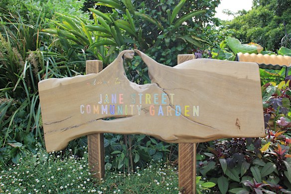 The development is directly opposite the Jane Street Community Garden, where communal fruit and vegetables are grown by the community group. 