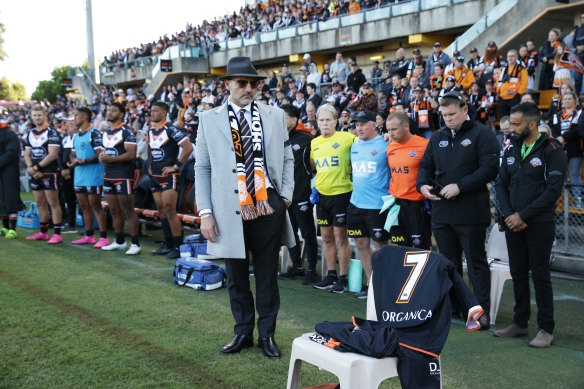 Lee Hagipantelis at Leichhardt Oval in 2021. 