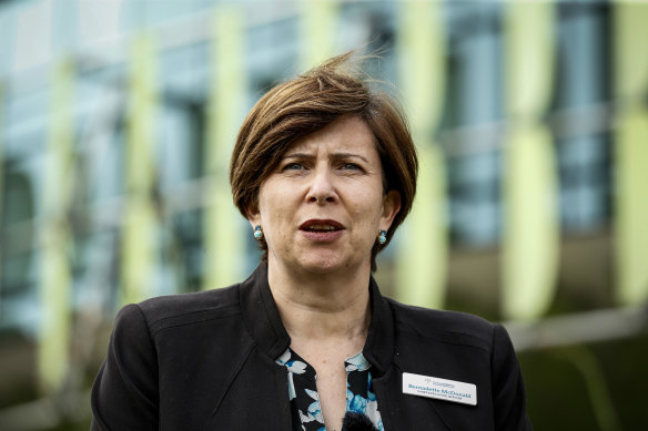 Royal Children’s Hospital chief executive Bernadette McDonald.