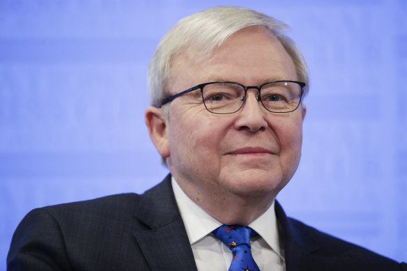Former prime minister Kevin Rudd is pushing for a Murdoch royal commission.