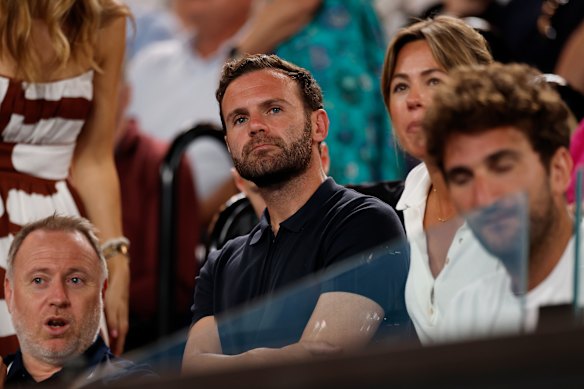 Juan Mata, do Melbourne Victory, retratado no Aberto da Austrália deste ano.