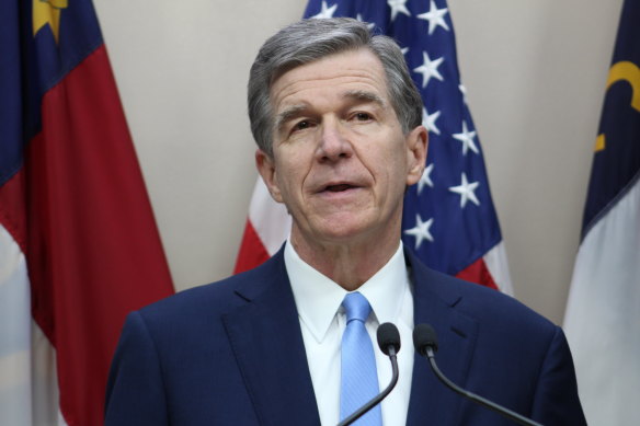 North Carolina Governor Roy Cooper.