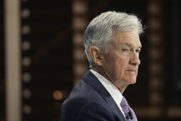 Fed chair Jerome Powell. The lack of certainty about the impacts of Trump’s policies will present a challenge for the Fed, which meets next week.