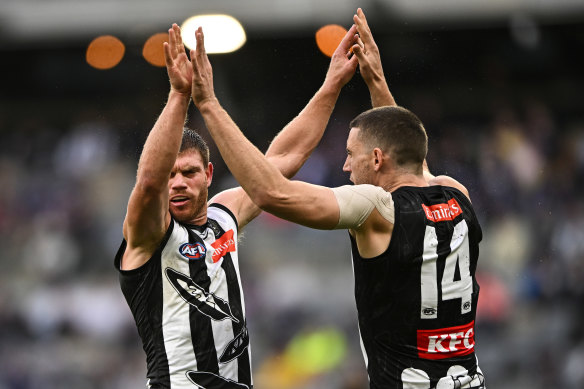 Darcy Cameron says the Pies can go all the way this year.