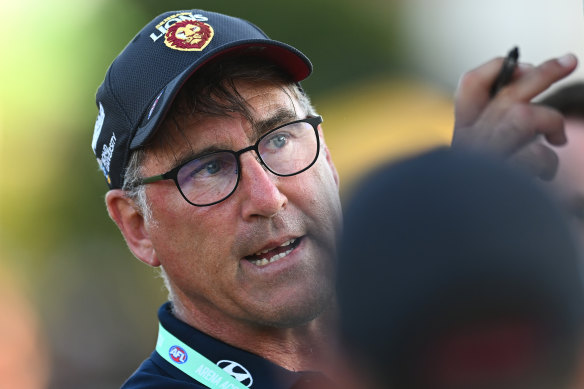 Brisbane Lions AFLW coach Craig Starcevich.
