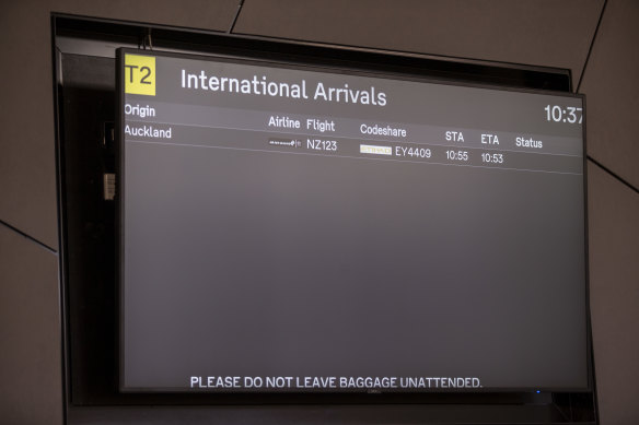 International arrivals face relaxed rules in NSW and Victoria from today.