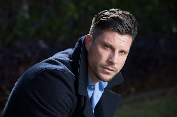 Sam Wood on The Bachelor in 2015.
