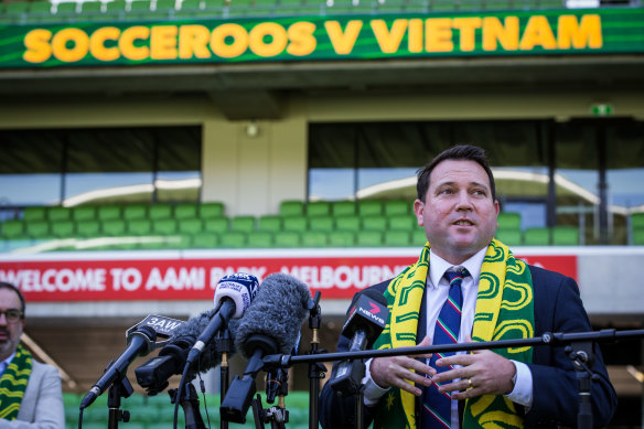 Football Australia chief executive James Johnson says the future of the Socceroos is bleak unless the sport embraces true reform.