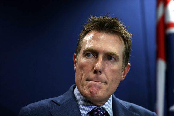 Christian Porter has given up his frontbench berth - for the moment at least.