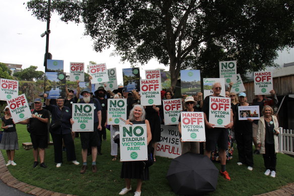 The Save Victoria Park advocacy group is raising money for a legal challenge.