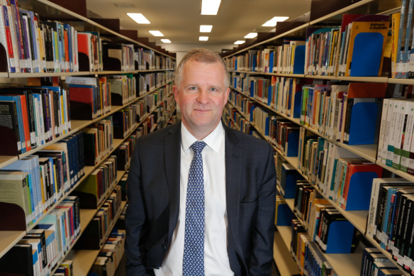 Deakin vice-chancellor Iain Martin.