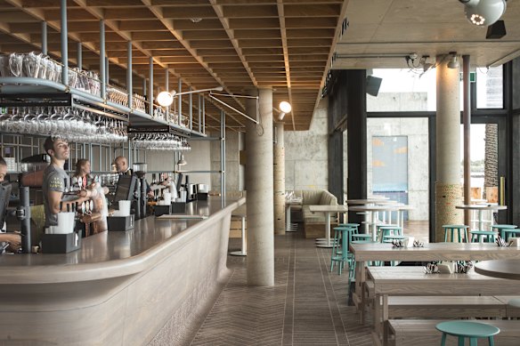 Inside the new Stokehouse when it reopened in 2016.