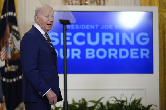 US President Joe Biden unveiled plans to enact immediate restrictions on migrants seeking asylum at the US-Mexico border.