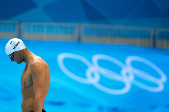 Brenton Rickard at the London Games.