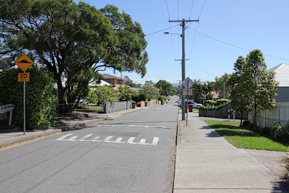 The Cilento family home is one of several historic houses along Villa Street. 
