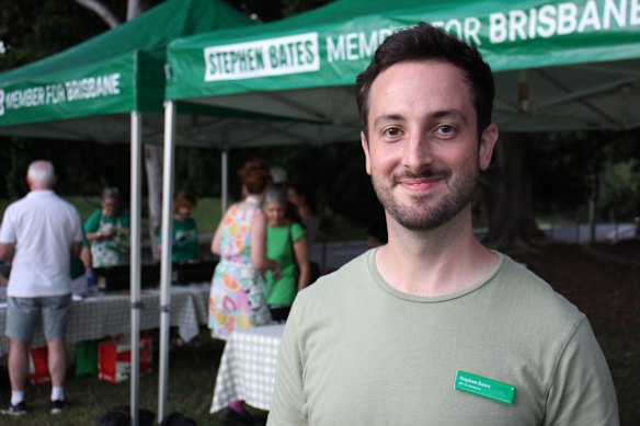 Greens MP Stephen Bates.