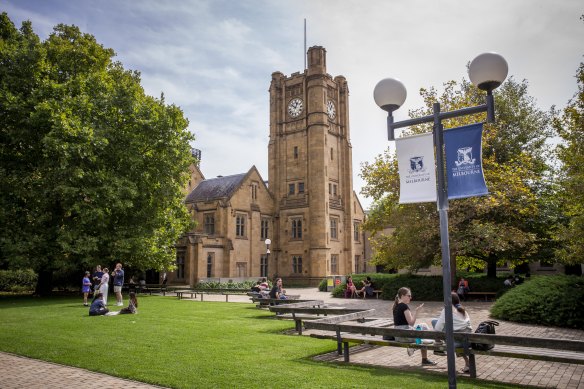 The University of Melbourne posted a $178 million surplus last year, but 15 of 38 universities in Australia were in deficit.