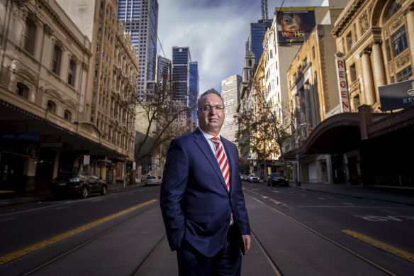 Victorian Chamber of Commerce and Industry chief executive Paul Guerra.