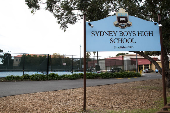 Sydney Boys High is one of the selective schools offering accelerated HSC courses.