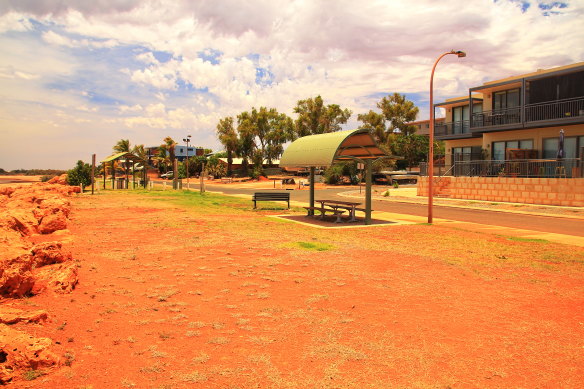 Temperatures exceeded 50 degrees in the remote town of Onslow, Western Australia.