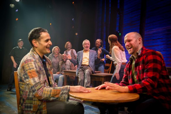 Come from Away, now showing in Sydney, tells of the calamitous hours after 9/11.