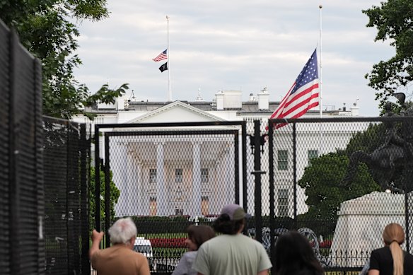 Flags at the White House were lowered to half-mast in honour of Dolly Parton. Donald Trump said her like would not be seen again.