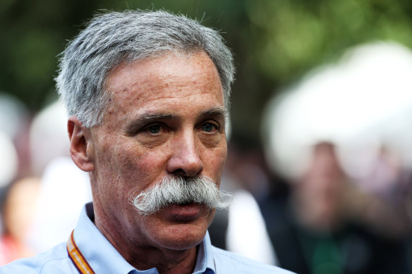 Formula One Group CEO Chase Carey.