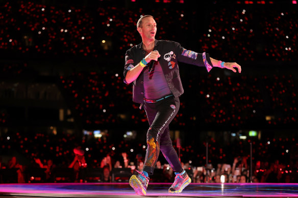 Chris Martin wrote a new song just for WA.