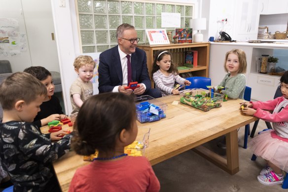 Anthony Albanese has made early childcare reform a key pillar of his prime ministership. 