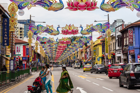 Serangoon Road, Little India.