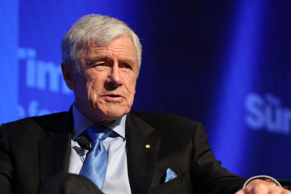 Seven Network chairman and Ben Roberts-Smith's boss Kerry Stokes.
