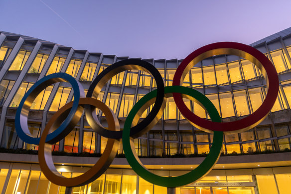 The Olympic charter prohibits any protest or political statement by athletes.