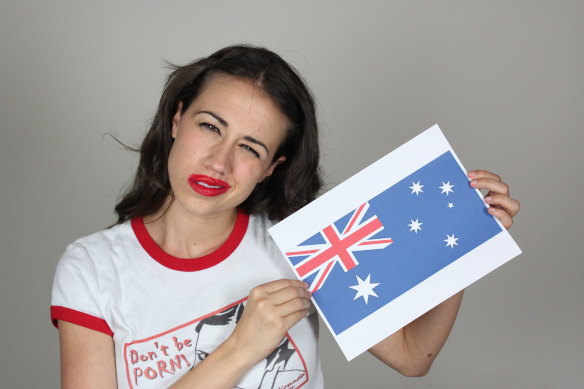 Colleen Ballinger has toured the world as Miranda Sings, including visits to Australia.