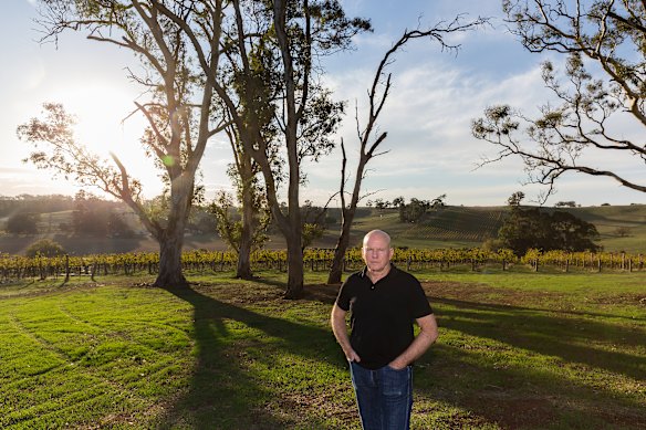 Jeffrey Grosset at Grosset, Clare Valley, SA.