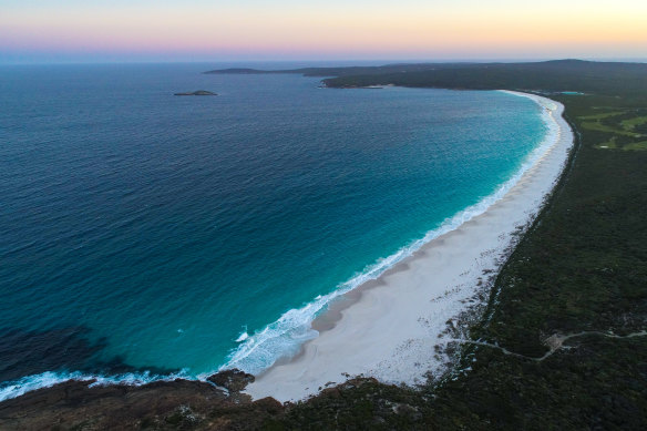 Choppy waters: the beautiful Bremer Bay coastline.