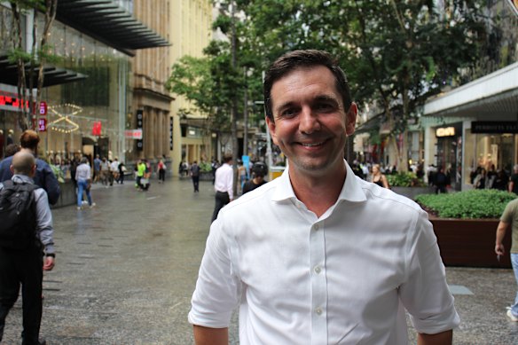 Trevor Evans, who lost the seat in 2022.