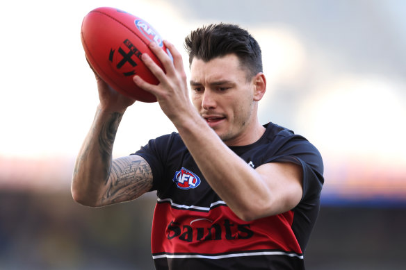 Josh Battle is a versatile defender for St Kilda.