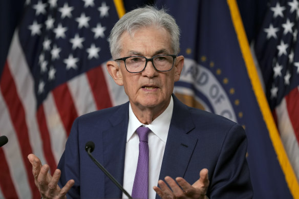 US Federal Reserve chairman Jerome Powell says that political events don’t play a part in the bank’s thinking.